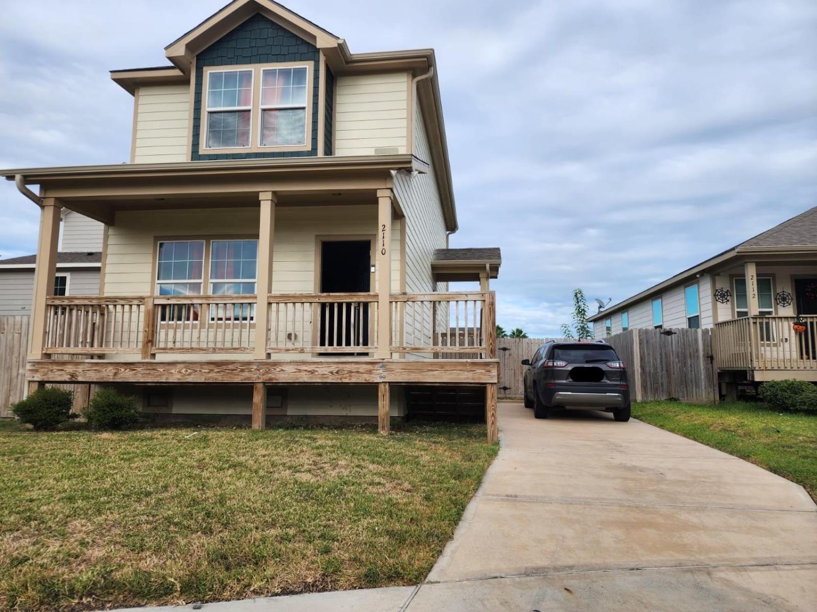 Spacious Villa Close To The Beach, 10 Sleeps Galveston Exterior photo